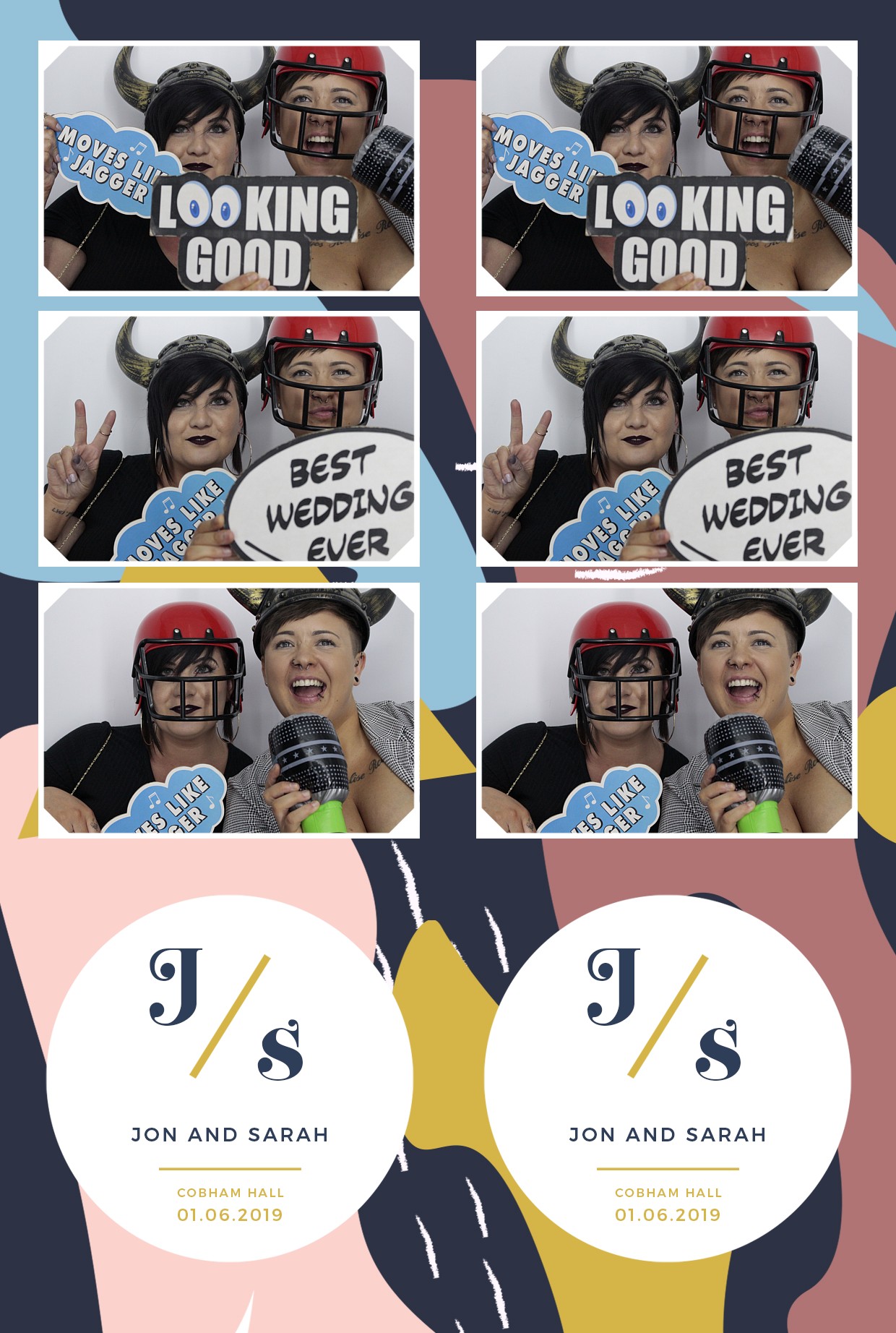 Jon and Sarah’s Wedding | View more photos from the event at gallery.myphotoboothexperience.co.uk/u/MyPhotoBoothExperienceLtd/Jon-and-Sarah’s-Wedding